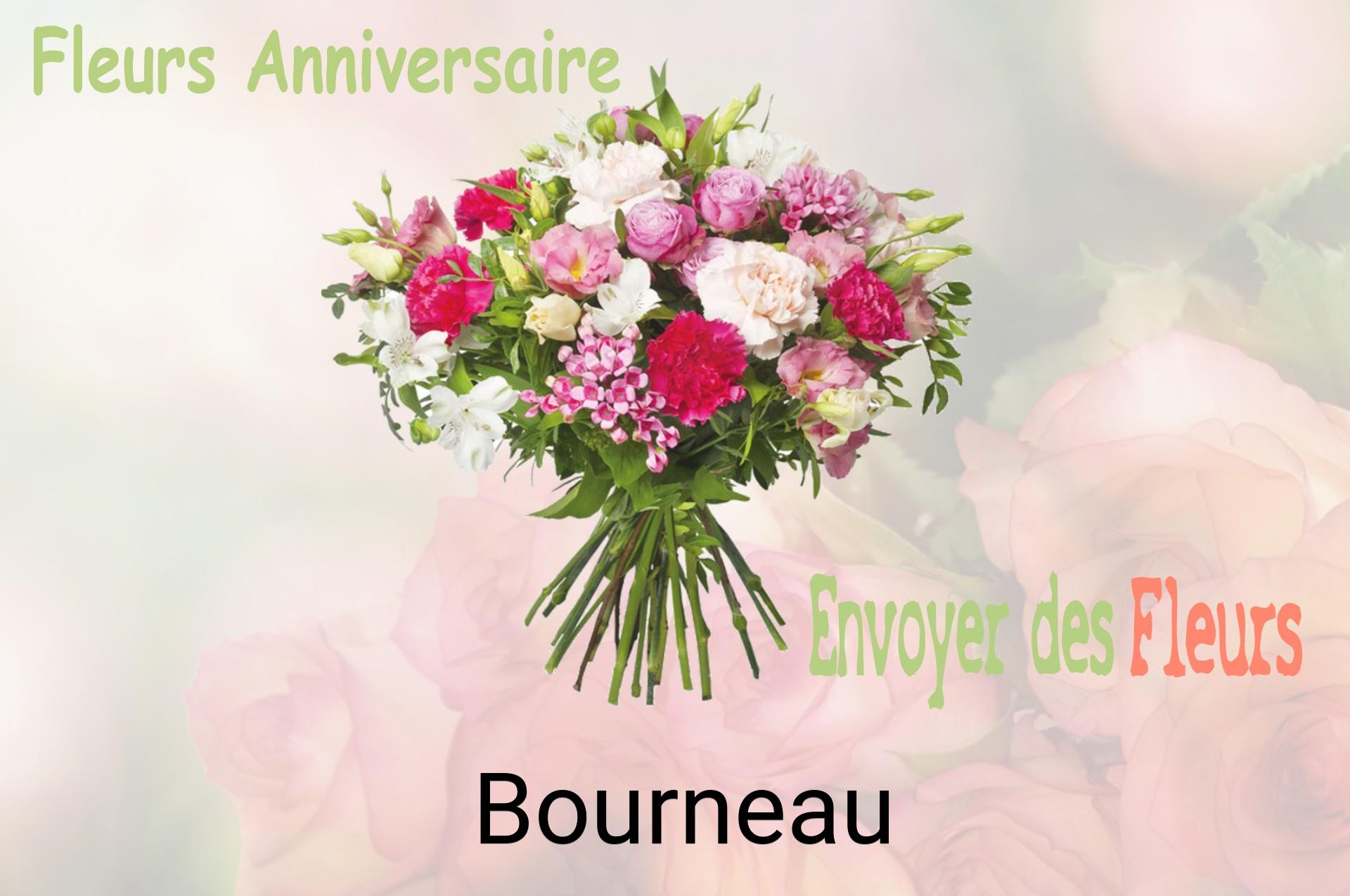 Bouquet de fleurs d’anniversaire livré à Bourneau