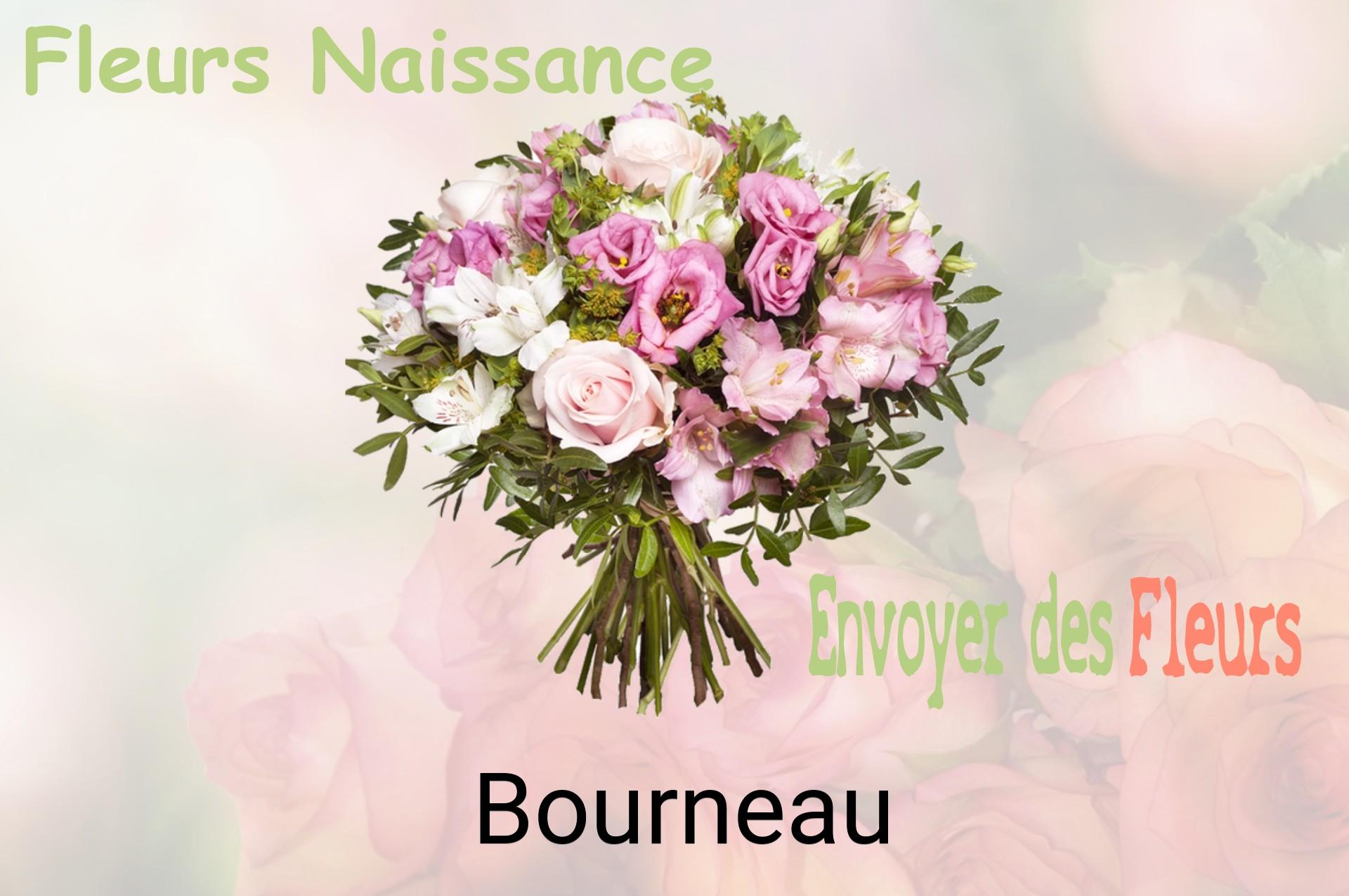 Bouquet de fleurs de naissance livré à Bourneau
